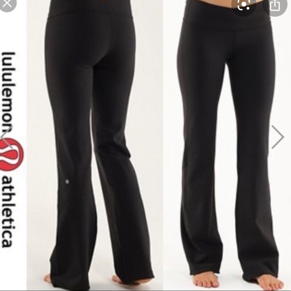 lululemon flare yoga pants